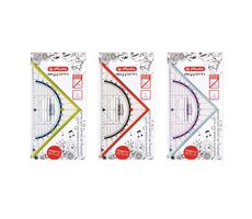 Herlitz Trojuholník plastový 16cm / rôzne farby