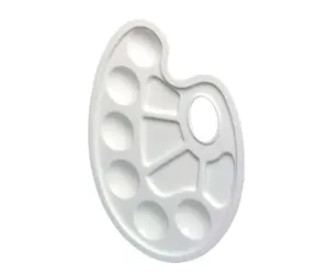 Herlitz Paleta s úchopom / biela