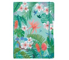 Herlitz Zápisník štvorčekový A4 / 2x40 listov / zelená