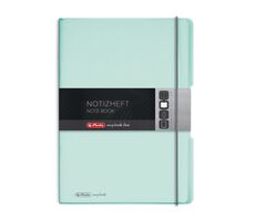 Herlitz Zápisník linajkový - štvorčekový A4 / 2x40 listov / zelená