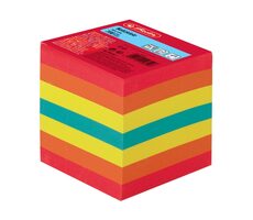 Herlitz Poznámkový blok lepený / 9x9x9 cm / 700 listov / farebná