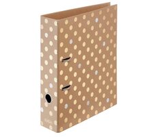 Herlitz Zakladač A4 / 8 cm / hnedá