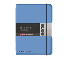 Herlitz Zápisník štvorčekový A6 / 40 listov / modrá