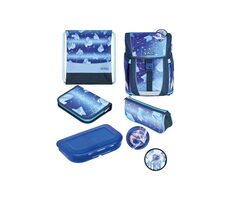 Herlitz Školská aktovka / 5dielna sada / modrá