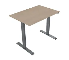Neutralle MOKJ75140ANN Pracovný stôl javor-šedá / elektricky nastaviteľná výška / 75x140cm / nosnosť 70kg