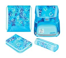 Herlitz Školská aktovka / vhodná pre 1. triedu ZŠ / 17 l / modrá