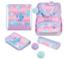 Herlitz Školská aktovka / vhodná pre 1.triedu ZŠ / 17 l / fialová