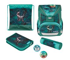 Herlitz Školská aktovka / vhodná pre 1.triedu ZŠ / 15 l / zelená