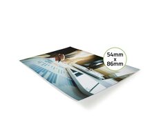 Nedis Laminovacia Fólia 54x86 mm 100 ks / Hrúbka: 125 µm / Plast / transparentná