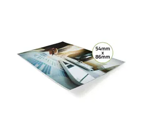 Nedis Laminovacia Fólia 54x86 mm 100 ks / Hrúbka: 125 µm / Plast / transparentná