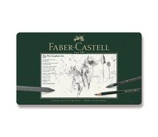 Faber-Castell Grafitové ceruzky v kovovej krabičke / 26ks 