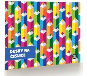 OXYBAG Dosky na číslice Pastelky