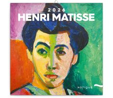 NOTIQUE Poznámkový kalendár Henri Matisse 2026 - Východný / 30 x 30 cm