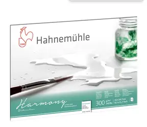 Hahnemühle Skicák Harmony Watercolour Hot Pressed Hladký A4/12 listov/300 g