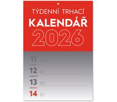 NOTIQUE Nástenný kalendár Trhací týždenný 2026, A5