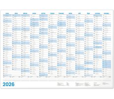 NOTIQUE Ročný kalendár 2026, A2, 59,4 x 42 cm