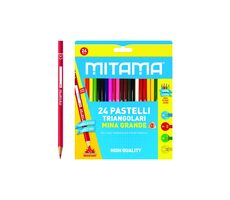 MITAMA Pastelky trojhranné 3.3mm (24ks)