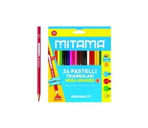 MITAMA Pastelky trojhranné 3.3mm (24ks)