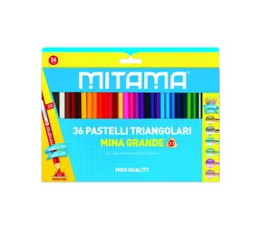 MITAMA Pastelky trojhranné 3.3mm (36ks)