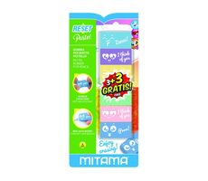 MITAMA Guma na ceruzky PASTEL (6ks)