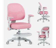 Mark Adler Junior 5.0 ružová / Detská kancelárska stolička / pre deti od 80 cm do 150 cm