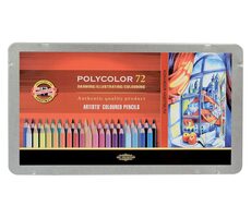 KOH-I-NOOR Umelecké pastelky šesťhranné Polycolor 3827 - 72 ks