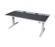Thermaltake G700 RGB Gaming Desk herný stôl biela / elektricky nastaviteľná výška 61-125 cm