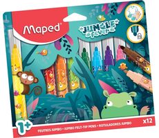 Maped Fixy Jungle Fever Jumbo 12 ks