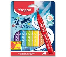 Maped Fixy Window 6 ks