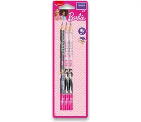 Maped Grafitová ceruzka Barbie 6 ks / tvrdosť HB