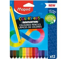 Maped Pastelky Color'Peps Infinity 12 ks / trojhranné
