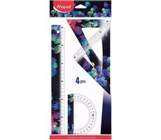 Maped Sada ohybných pravítok Classic Deepsea Paradise 4 ks