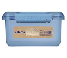 Sistema Ocean Bound Lunch PLUS Olovrantový box s príborom 1.2 l modrá