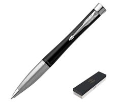 Rozbalené - PARKER Urban Twist Muted Black / guličkové pero / farba náplne: čierna / rozbalené