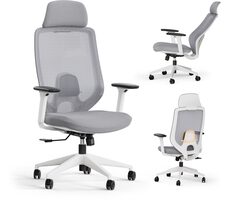 SENSE7 Nakai šedá / Kancelárske ergonomické kreslo / nosnosť 150 kg