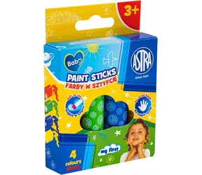 ASTRA Baby farby Jumbo v tyčinke 4ks