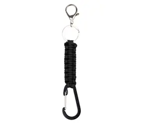 BAAGL Prívesok Paracord čierny
