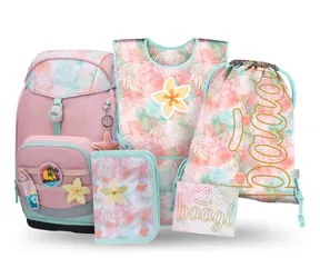 BAAGL SET 5 Airy PLUS Sunset: batoh, peračník, vrecko, zástera, peňaženka