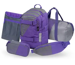 BAAGL SET 5 Skate Dual: batoh, peračník, športová taška, ľadvinka, obal na notebook GRS