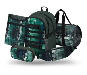 BAAGL SET 5 Skate Forest: batoh, peračník, športová taška, ľadvinka, obal na notebook