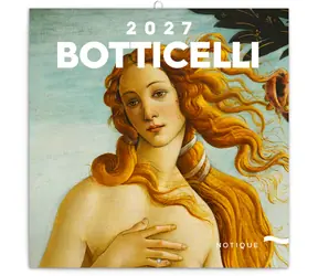 NOTIQUE Poznámkový kalendár Sandro Botticelli 2027, 30 x 30 cm
