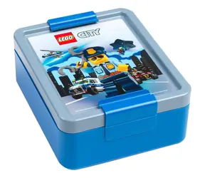LEGO® City box na desiatu - modrá / 650 × 202 × 136 mm / od 3 rokov