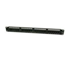 DIGITUS Patch panel, CAT5E, 19 &quot;, 16xUTP RJ45, čierna