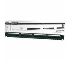 DIGITUS Patch panel, CAT6,19&quot;, 24xUTP RJ45