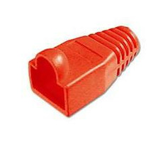 PremiumCord Kryt konektora RJ45 - červená