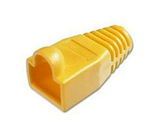 PremiumCord Kryt konektora RJ45 - žltá