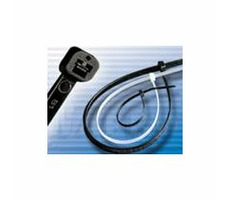 OBO BETTERMANN sťahovacie pásky 2.4mm x 75mm / biela / 100ks