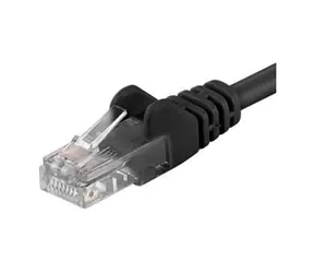PremiumCord UTP CAT5E 0.5m čierna