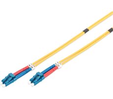 DIGITUS Fiber Optic Patch Cord, LC do LC Singlemode 09/125 µ, Duplex Length 10m