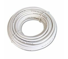 SAT kábel metráž, 85DB, 6,8MM Coat, 1m, PVC, biela